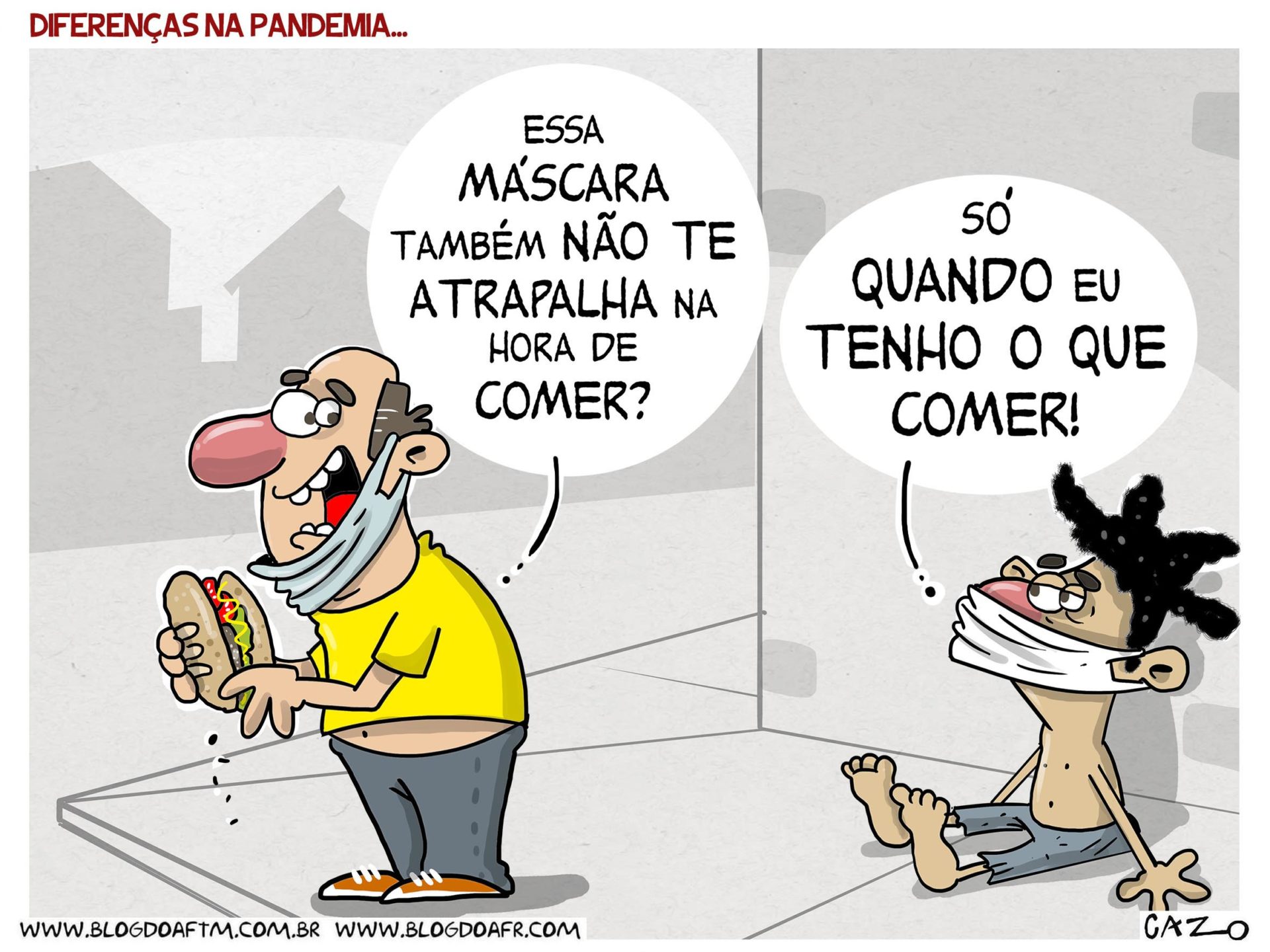 Charge Diferenças na Pandemia Blog do AFTM