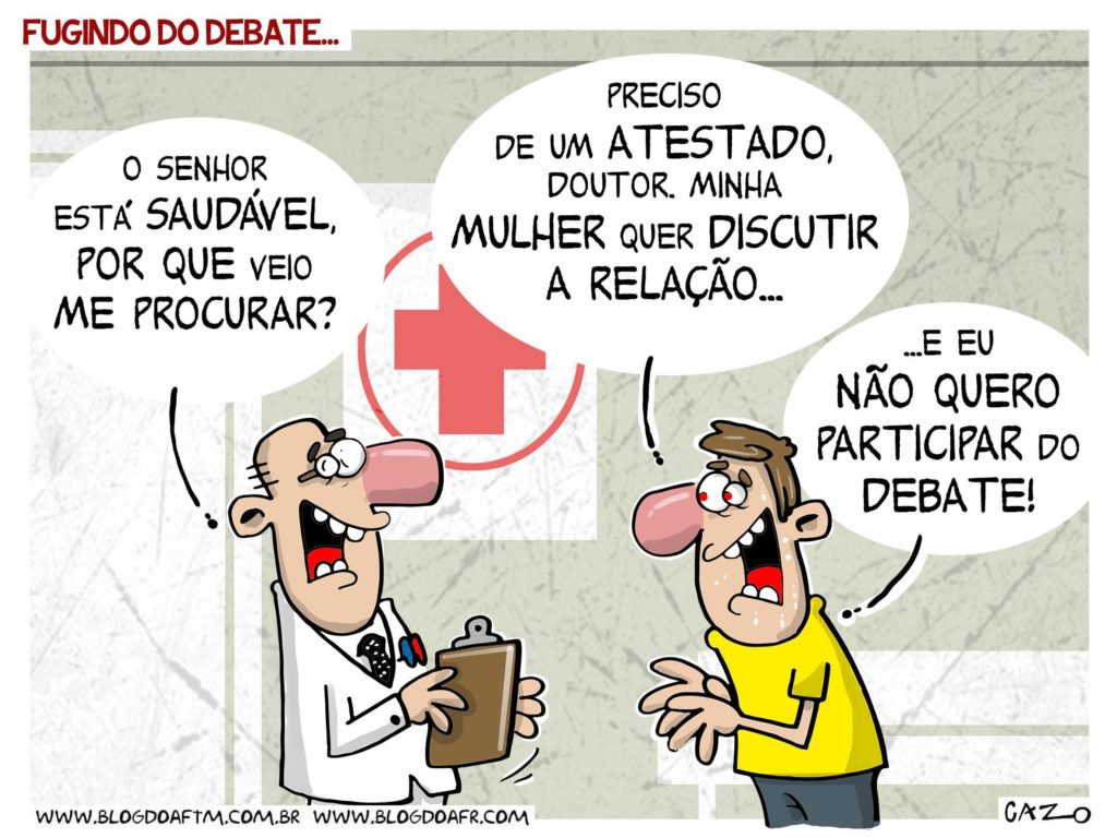 Qual é A Questão Colocada Em Debate Pela Charge