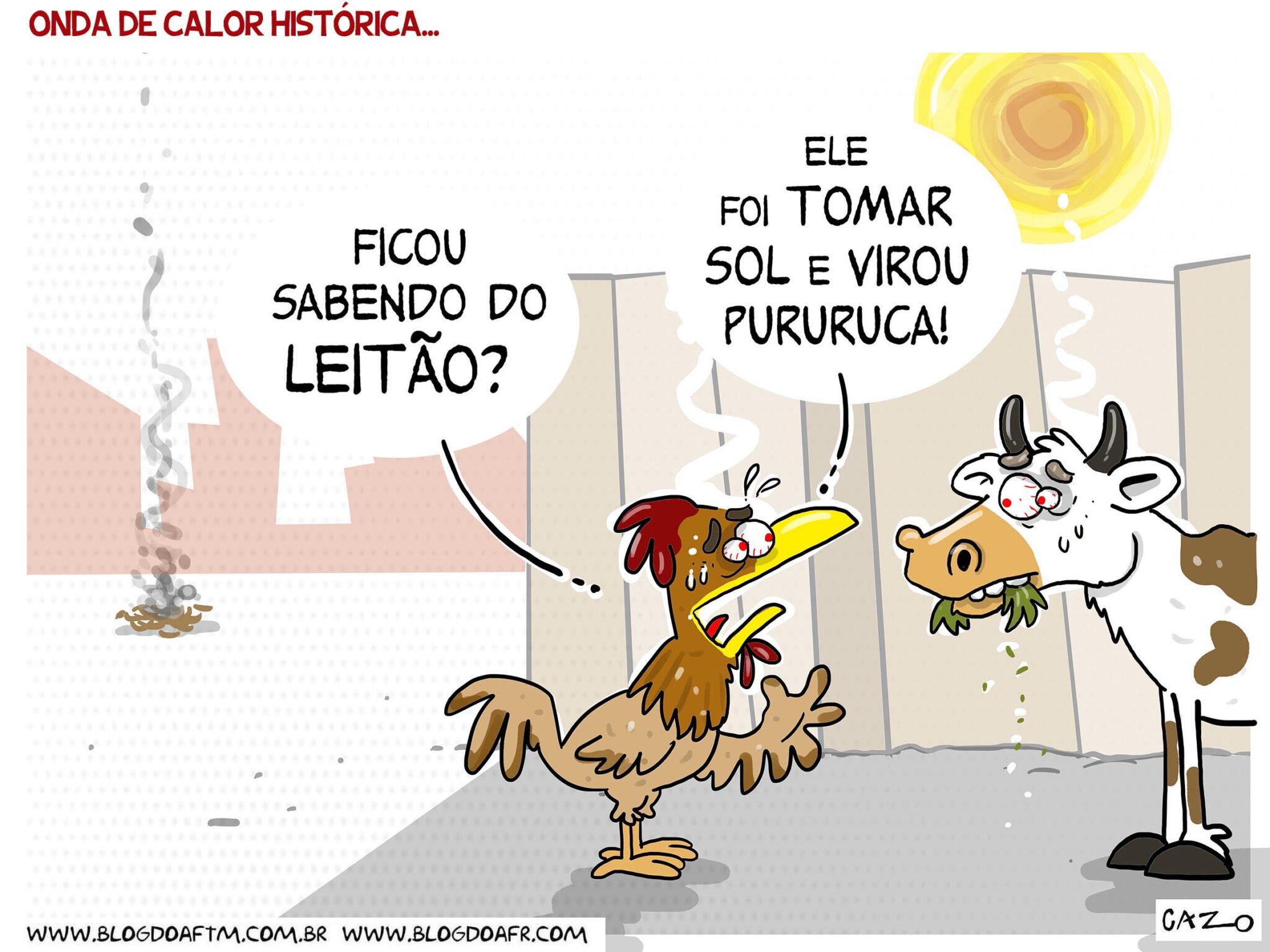  Charge Onda de Calor Histórica Blog do AFTM