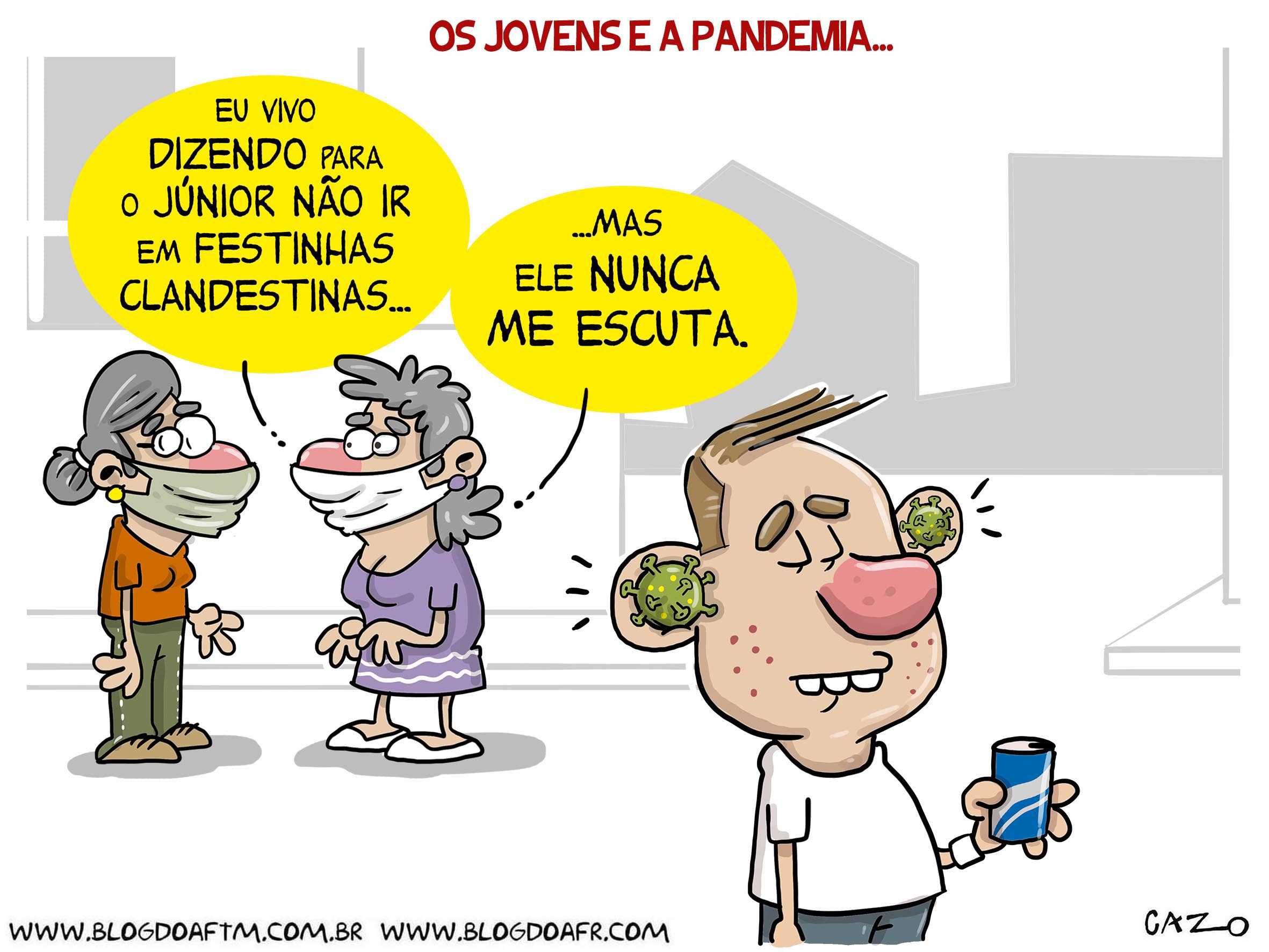 Charge Os Jovens E A Pandemia Blog Do Aftm