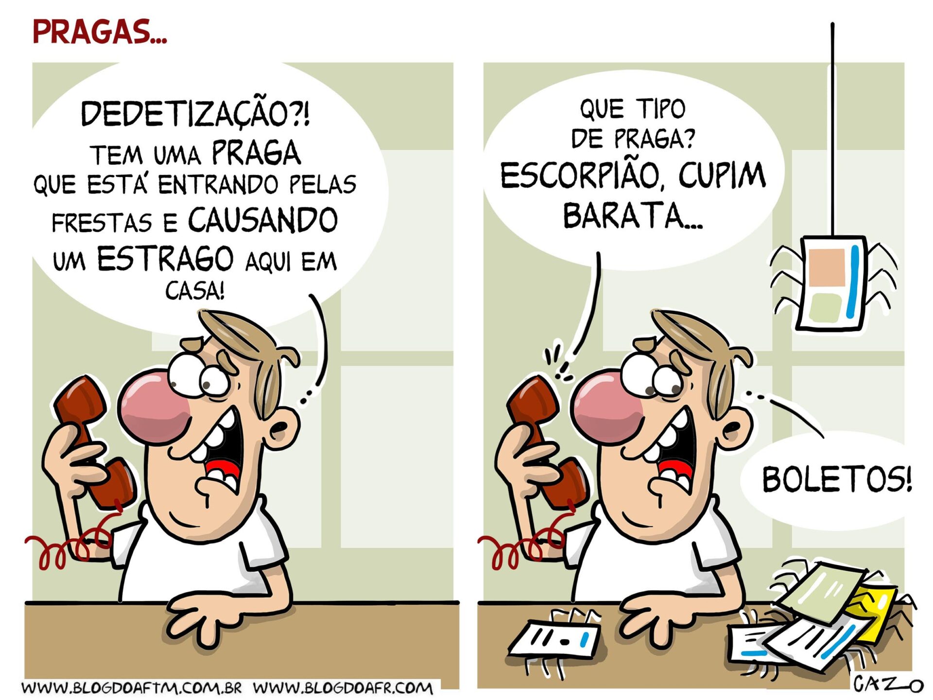 #Charge: Pragas - Blog do AFTM