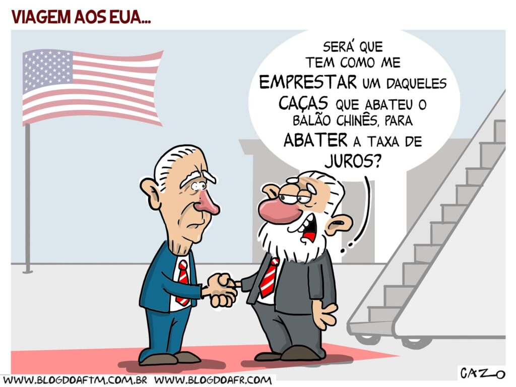 Charge Viagem Aos Eua Blog Do Aftm