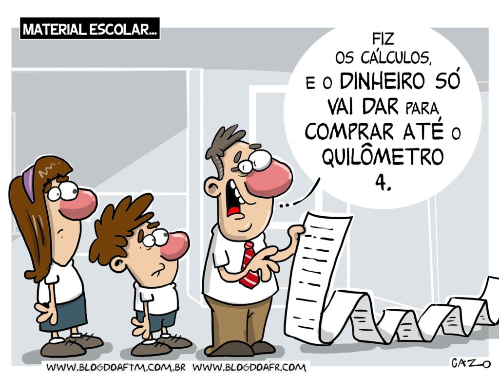 #Charge: Materia Escolar - Blog do AFTM