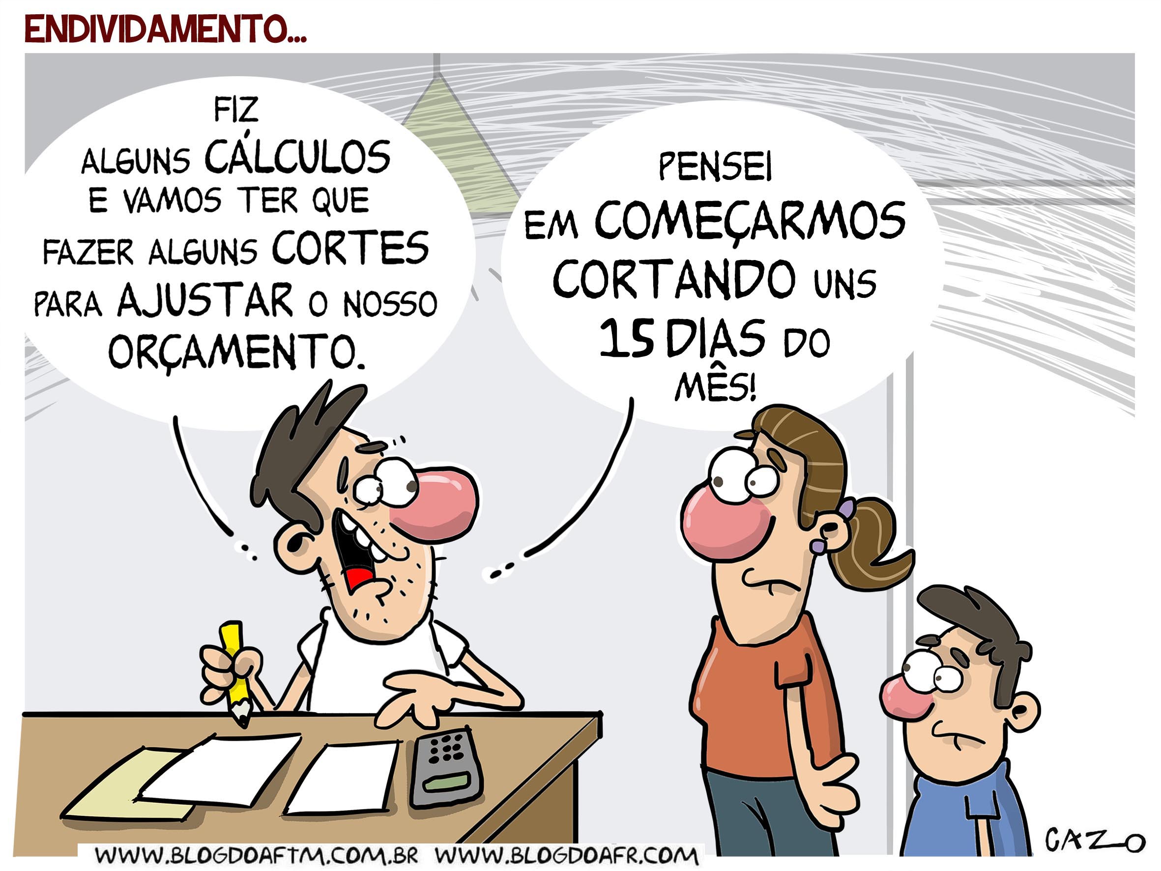 Charge: Endividamento - Blog do AFTM