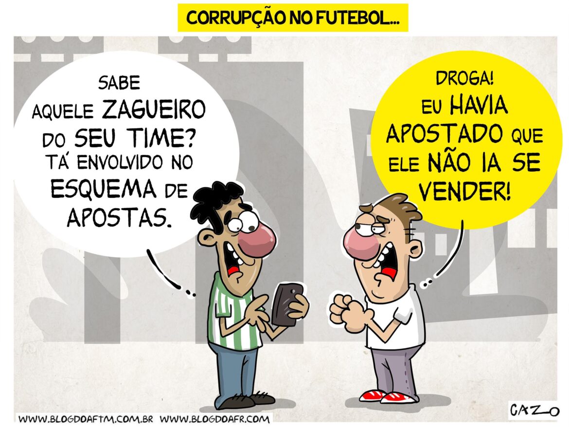 #Charge: Corrupção No Futebol - Blog Do AFTM